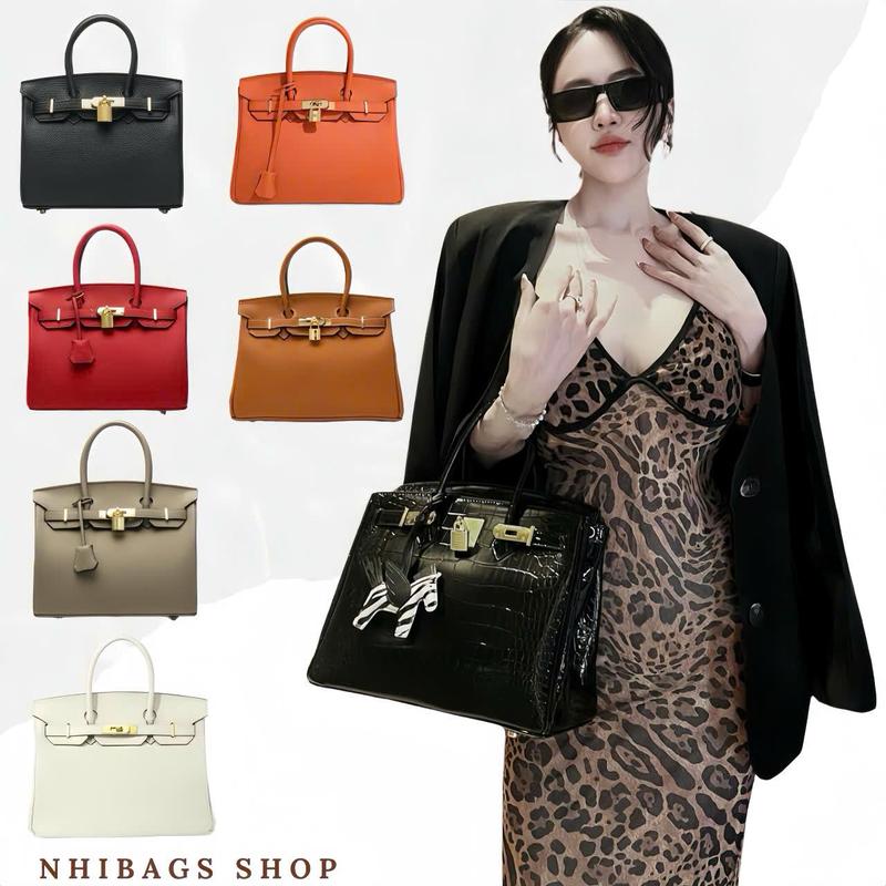 Không Hộp Pre-link Túi xách nữ sang trọng 10 màu size 25-30 KHÔNG LOGO Bag Tong3