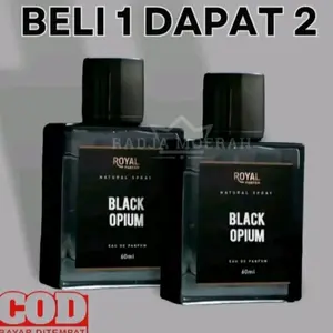 (Beli 1 Dapat 2) Parfum Black Opium Royal Wangi Tahan Lama EDP 30ml Pria