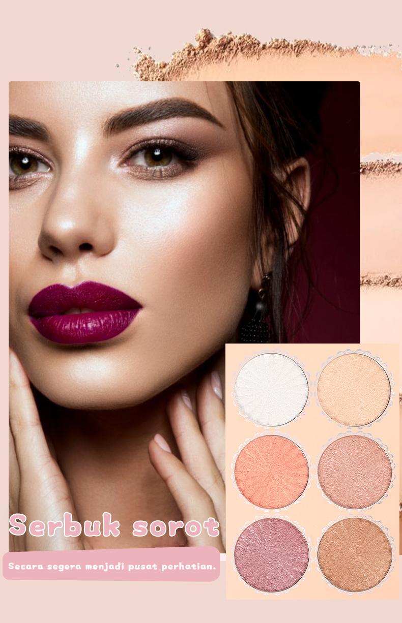 Product Introduction of IGOODCO 43 Warna bayangan mata Plat Glitter Powder Cosmetics Women Funny Cover Book Frosted Glitter Powder Sequins Eye Makeup Palette eye shadow 7