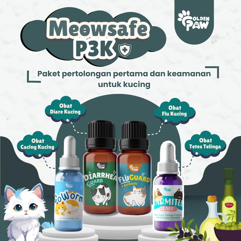 Golden Paw Paket Meowsafe P3K (Paket pertolongan pertama dan - Shop ...