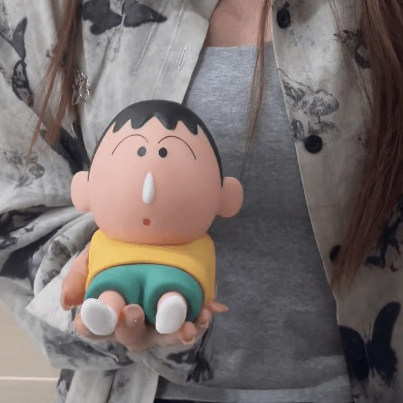 Giá Đỡ Điện Thoại Di Động, Nhân Vật Bút Chì Màu Shin-chan, Tương Thích Với Điện Thoại Di Động, Đồ Chơi Nhân Vật, Đồ Trang Trí Để Bàn, Cầm Tay 1