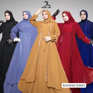 gamis polos simpel sethijab by kamea