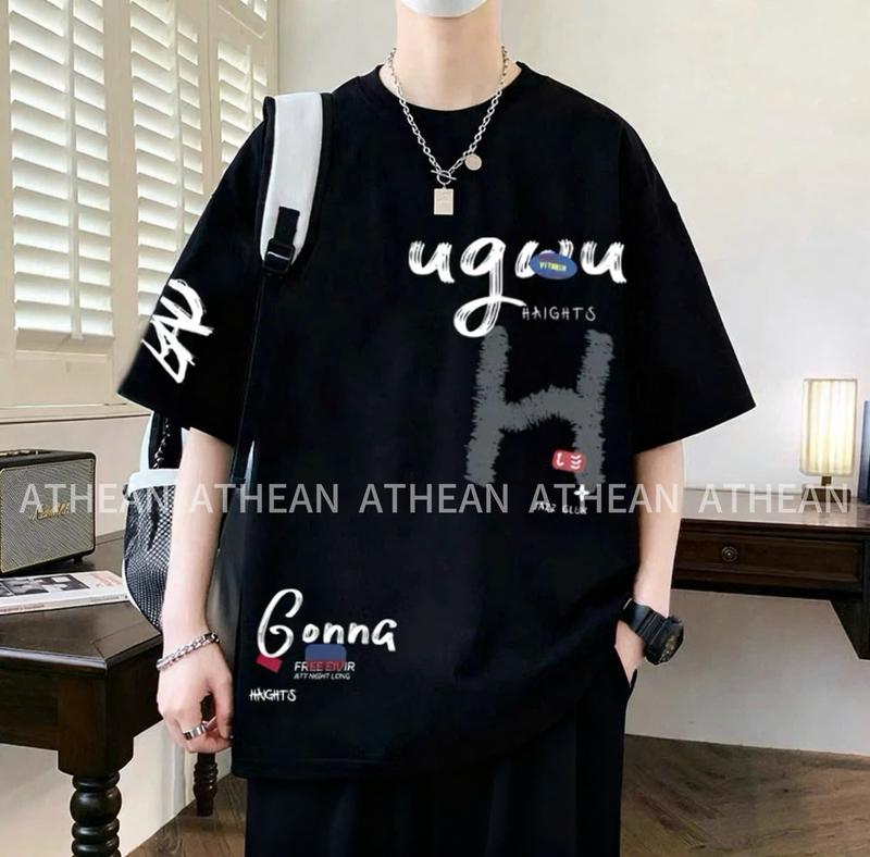Bộ quần áo nam ATHEAN chất vải waffle với các lỗ thông hơi liti thoáng mát M: GONNA Menswear