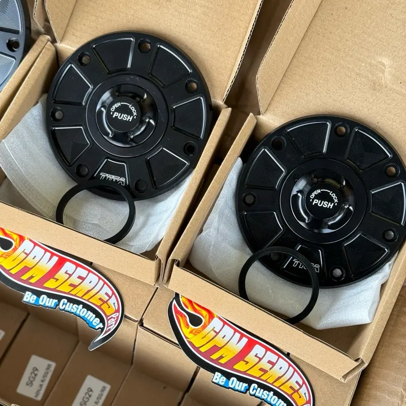 tutup tangki fuel cap ninja 150 r ss rr model tyga v3 cnc thailand Motorcycle 3