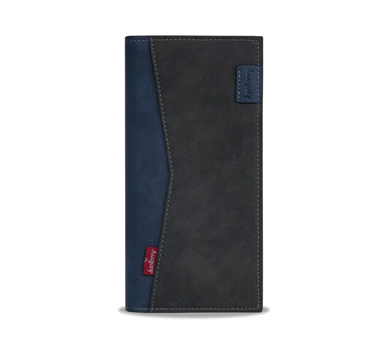 C01 - Dompet Pria - Dompet Panjang Lipat Wallet Cowok Kulit PU Tas Uang Kasual Stylish 0