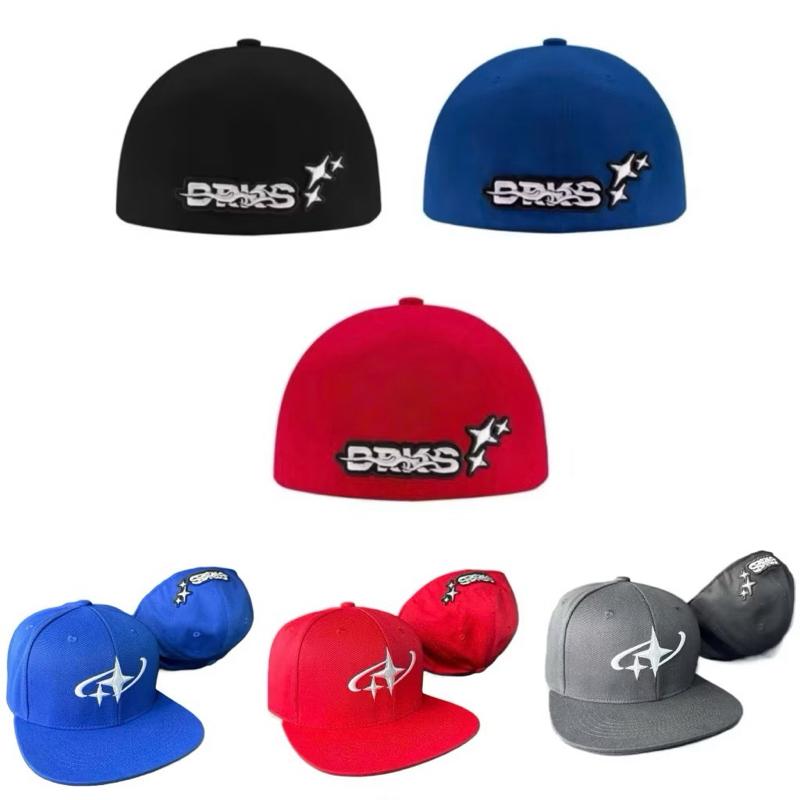 ￼(size 56-58,5 cm)Mũ snapback bóng chày bít đuôi-Nón ngược unisex thêu ngôi sao form chuẩn thời trang nam nữ