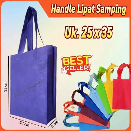 isi 12 tas. tas sembako uk 25x35x8 harga hemat.banyak pilihan warna bisa cod bayar di tempat