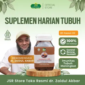 Habbatussauda Oil JSR 80 Kapsul Rekomendasi dr Zaidul Akbar