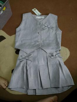 Product Review of { Calibrary } Jennie Set 1 - 4 tahun | One Set Vest and skirt | setelan anak perempuan | Fashion anak perempuan | setelan Rok anak perempuan from A**a 0