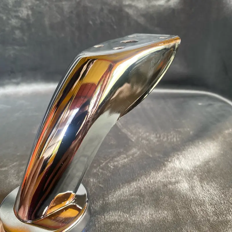 Kaki Sofa Stabil / Kaki Sofa Stainless Chrome Model Babi / Baby ( Tinggi 10 CM) 3
