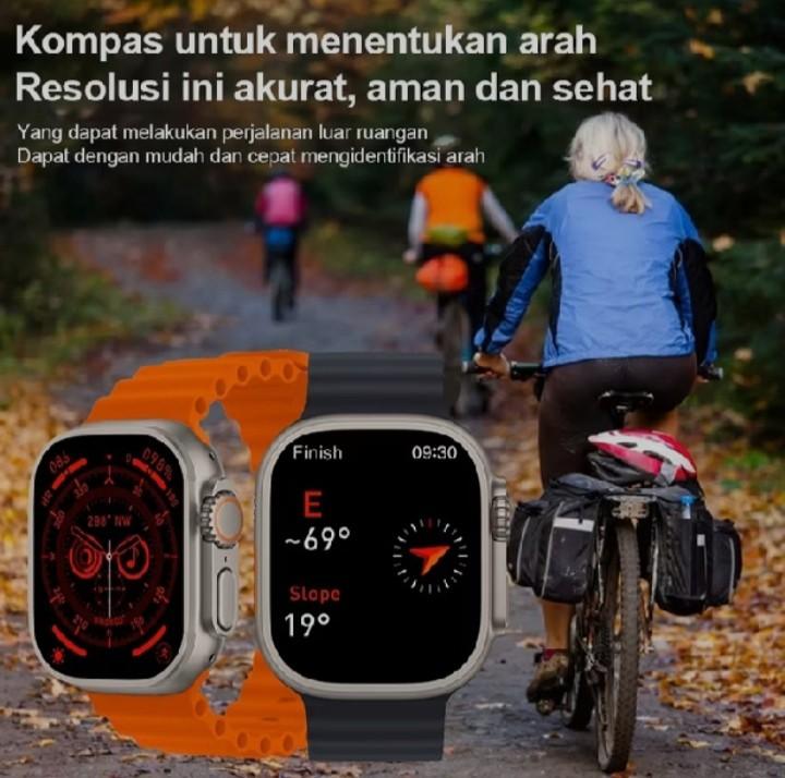 jam tangan cerdas 800 ultra  Bluetooth Telepon Smart Watch Ponsel