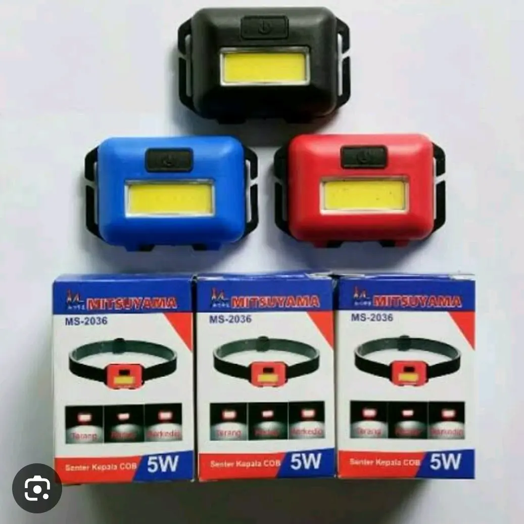 Senter Kepala Outdoor Headlamp Matsuyama Camping Outdoor COB 10Watt Adventure Senter Outdoor Camping