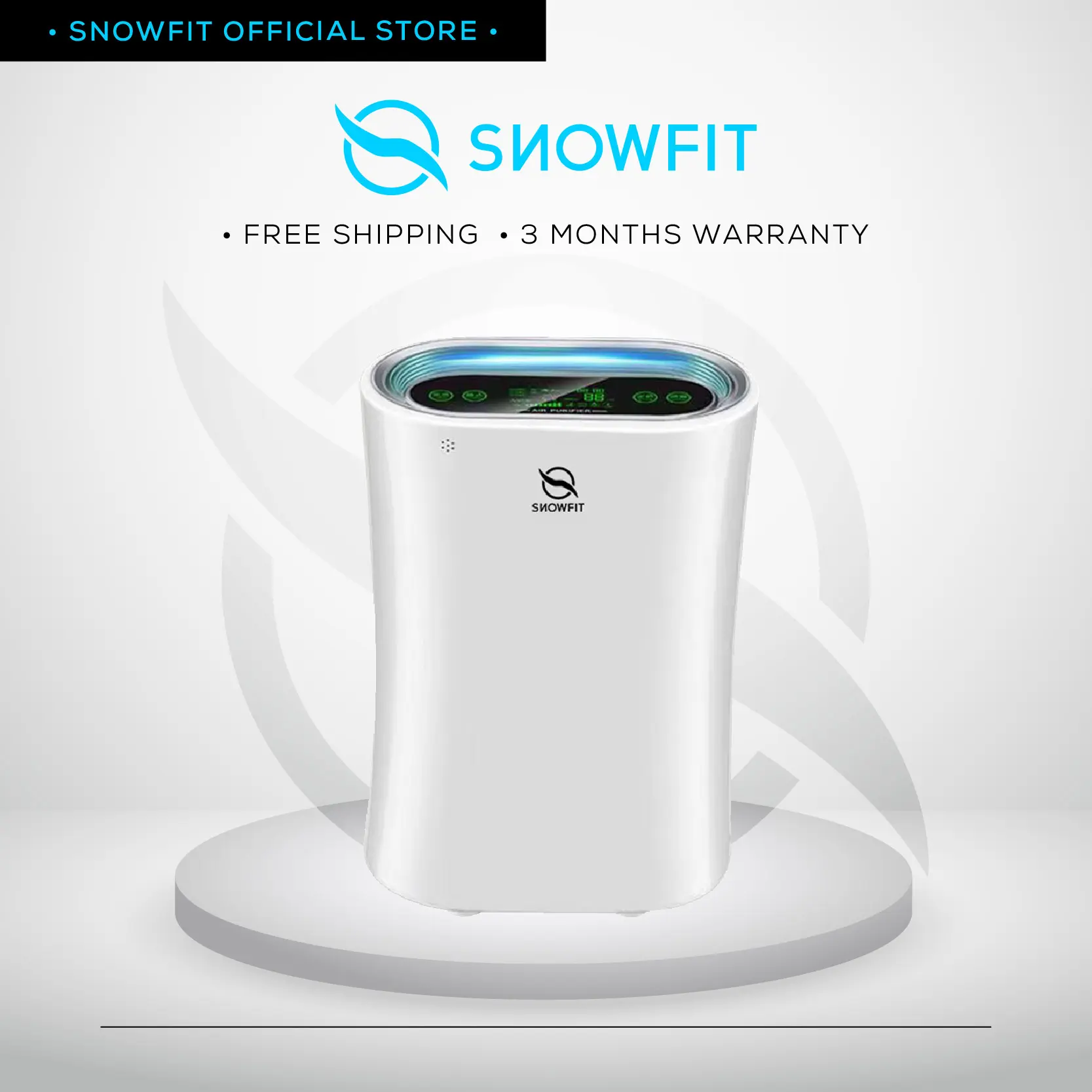 SNOWFIT Plasma Air Purifier UV Sterilization & Disinfection Anion Purification