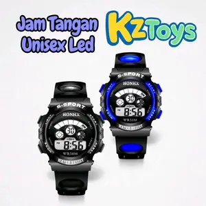 Jam Tangan Pria/Wanita LED (6-18Tahun)