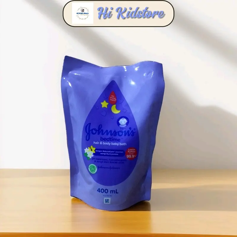 [Hi Kidstore] Johnson's Hair & Body Baby Bath Bedtime - Sabun Bayi Refil 400 ml 6