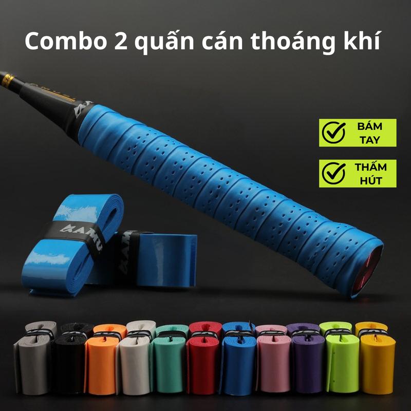 Quấn cán vợt pickleball, dòng có đường gân bám tay, hàng nội địa Trung, dùng…