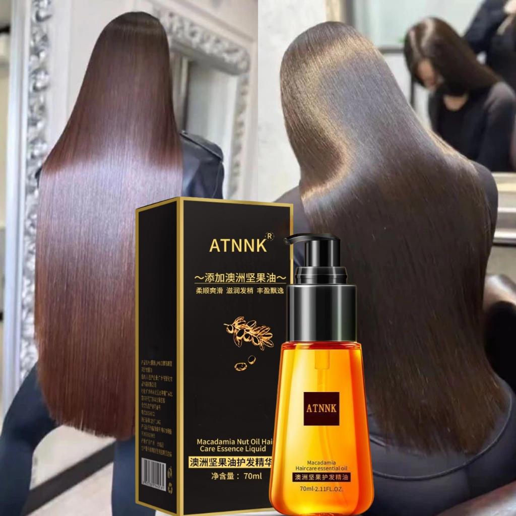 ATNNK Korean Perfect Hair Repair Serum/Vitamin Rambut Rontok Essential Oil 70 MLHair Repair Serum/ Rambut Sehat Berkilau Ellips 100% ORIGINAL PRODUCT