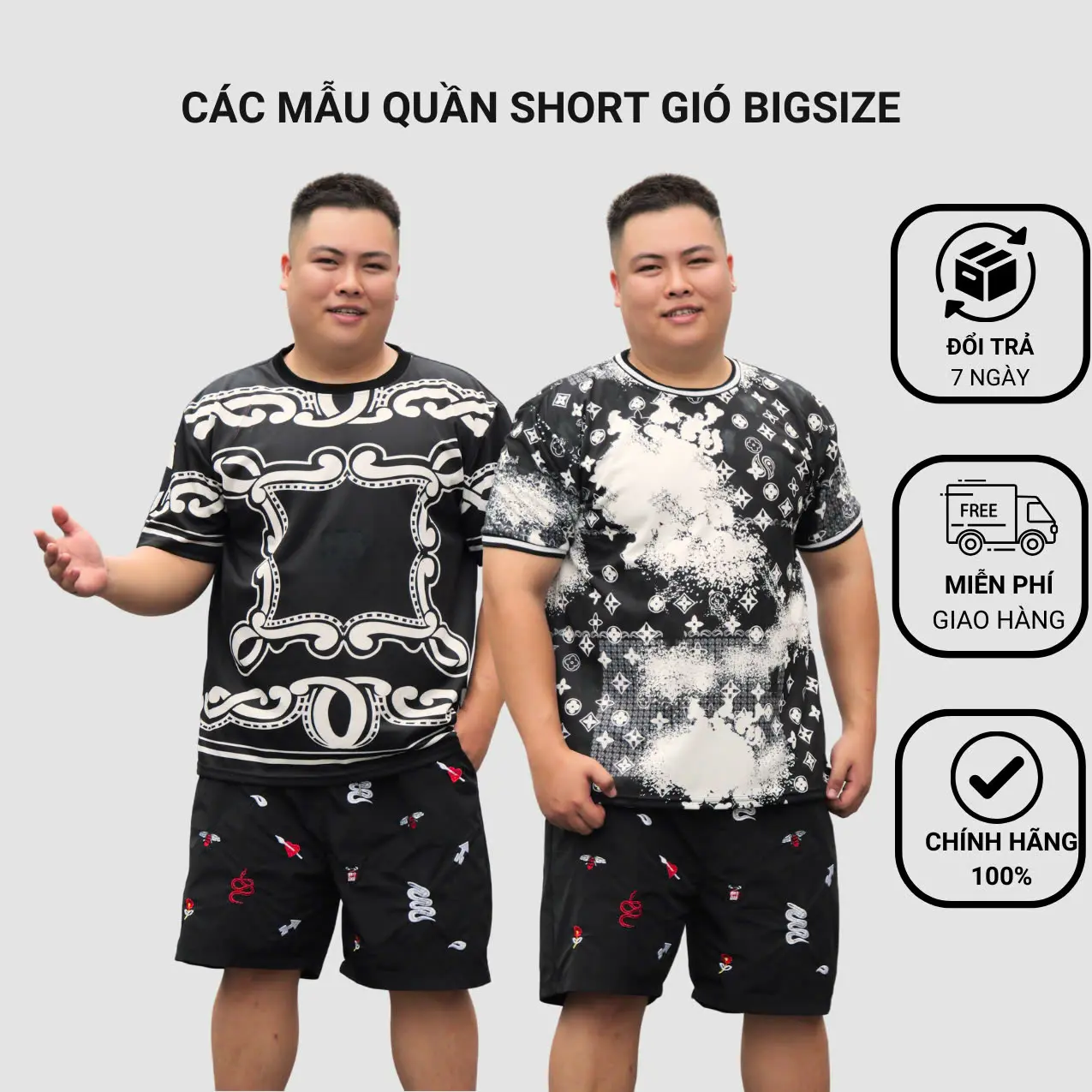 Quần vải gió BSOUTURE 8 hình thêu nổi con vật, chất liệu co giãn nam nữ dành cho người béo  BGSIZESTUDIO BIGSIZENAM đồ nam béo Menswear