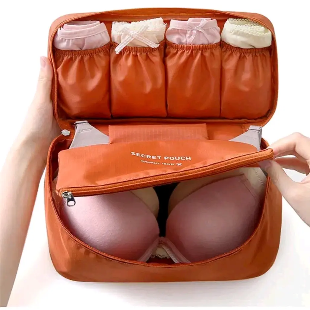HMM collections I Tas serbaguna travel bag organizer I underwear travel bag I underwear organizer