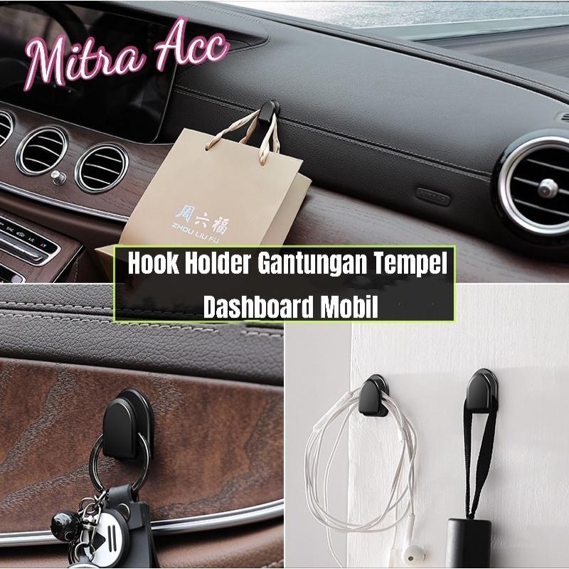 Hook Tempel Gantungan Kunci Dashboard / Aksesoris Interior Mobil 0