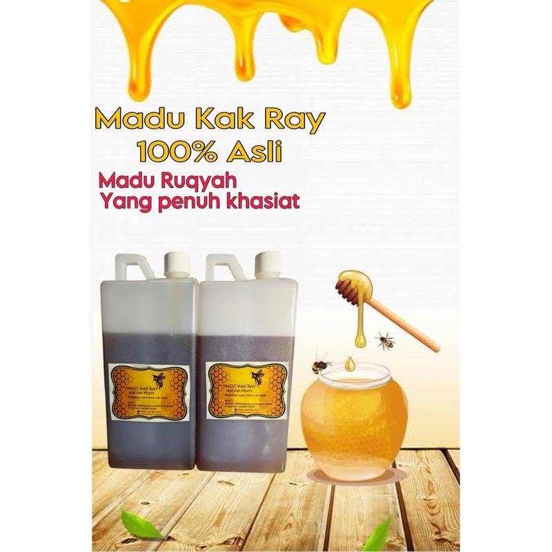 Madu Ruqyah Kak Ray Asli 100% 1 Kg - Syrup Madu - Honey 0