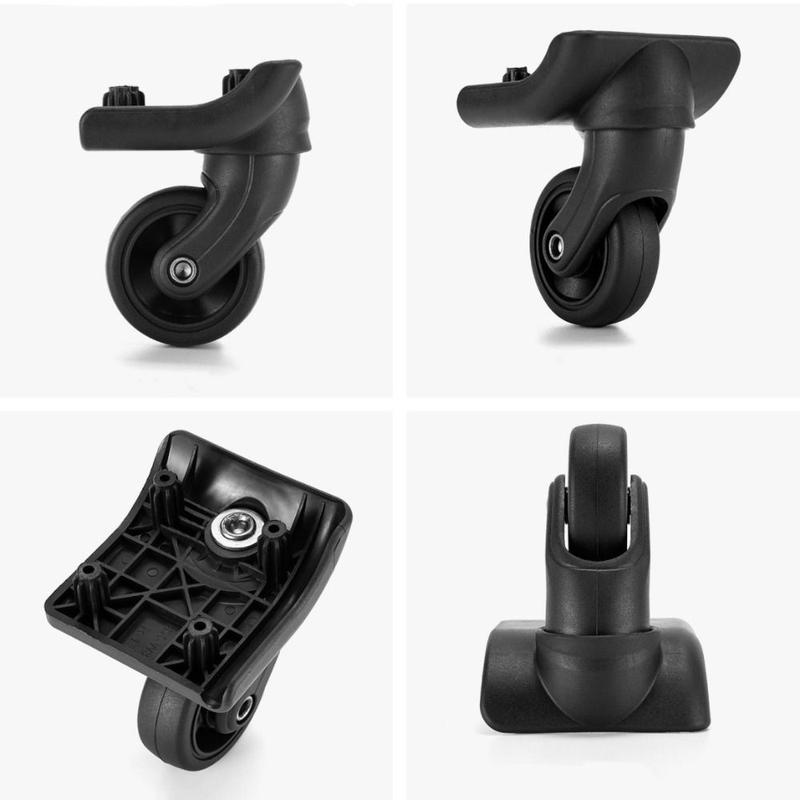 Resistant Flexible Suitcase Parts Axles Mute Luggage Wheel Travel Suitcase Wheels Suitcase Wheels Swivel Casters 5