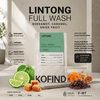 Gambar Kopi Arabika Lintong Sumatera Full Wash 200gr Filter Roast Biji Kopi Specialty Grade V60 Manual Brew Bergamot Karamel dari KOFIND Coffee co. Kota Surabaya 1 Tokopedia