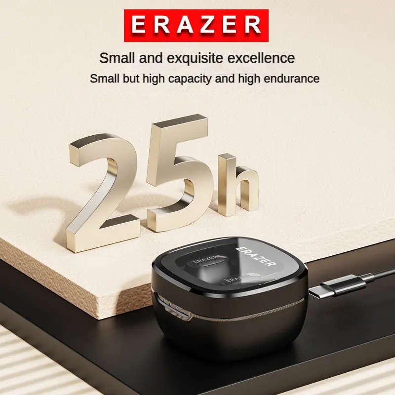 Tai nghe không dây Lenovo ERAZER XT62PRO TWS, Bluetooth 5.3, âm thanh nổi HIFI chất lượng cao, giảm tiếng ồn thể thao, độ trễ thấp và micrô, tai nghe Bluetooth không dây điều khiển cảm ứng. 1