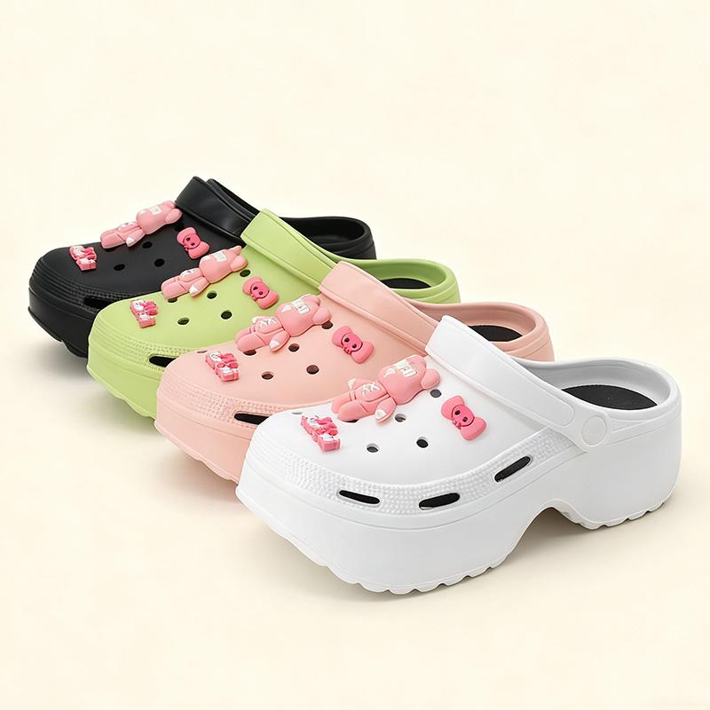 Comanier Sandal Kodok Wanita Fuji Sendal Baim Dewasa Perempuan Korea Anti Slip EVA Premium