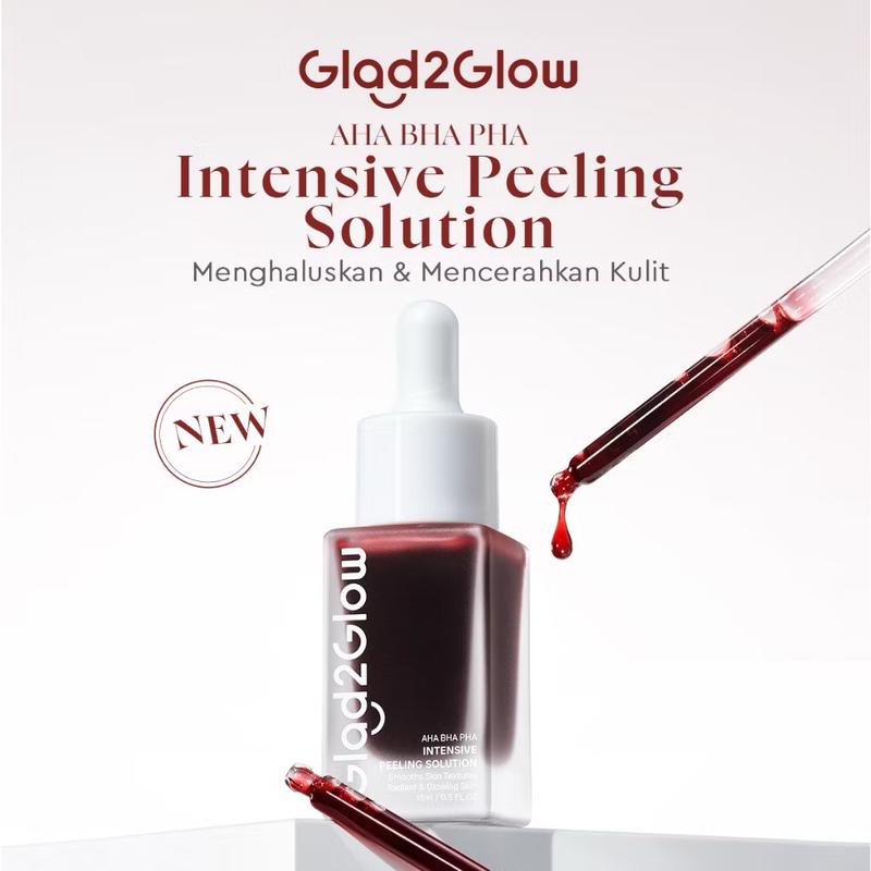 Product Introduction of GLAD2GLOW INTESIVE PELING SOLUTION SERUM PELING G2G 34