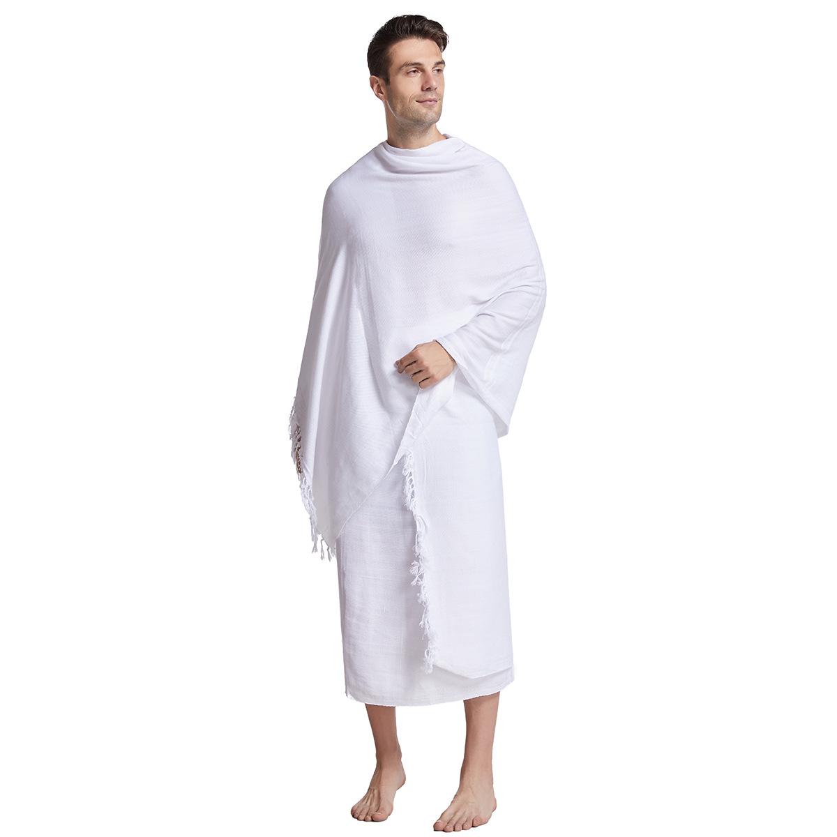 MC001 Breathable Two Piece Ihram for Hajj and Umrah - Mariam's Collection1