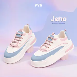PVN Jeno Sepatu Sneakers Wanita Shoes Cream 438