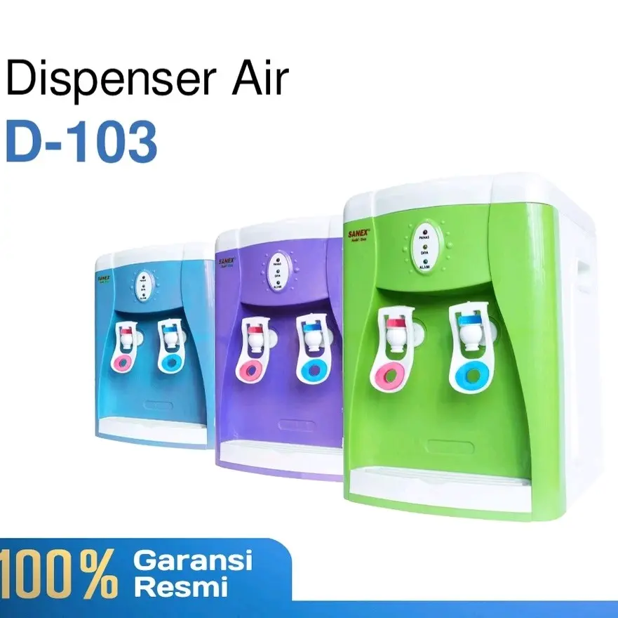 DISPENSER SANEX AIR PANAS NORMAL GARANSI RESMI SEGEL