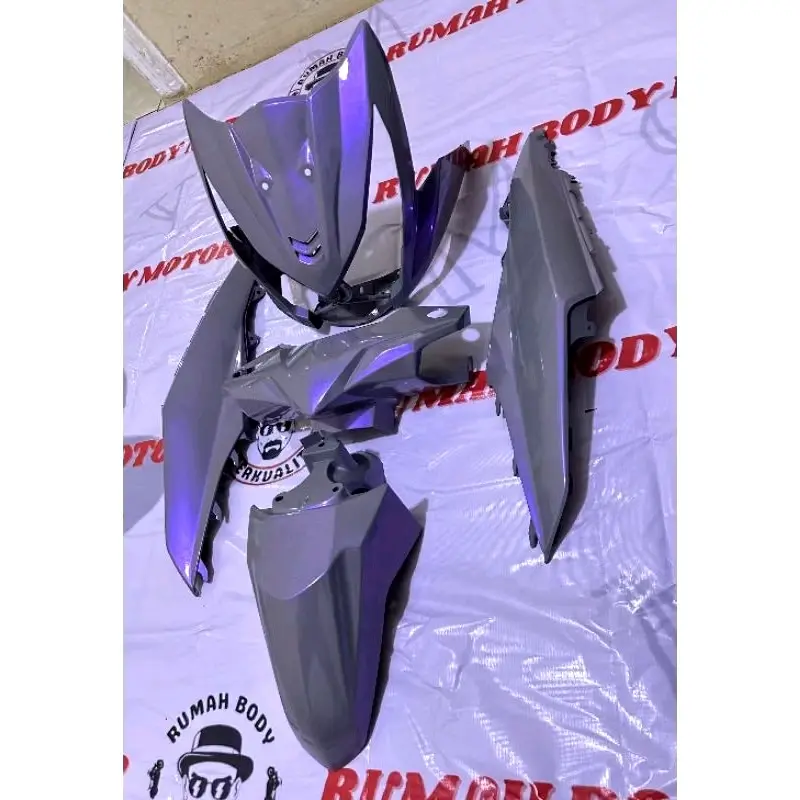 paketan full bodi alus honda beat fi tahun 2012-2014 dan 2015-2016 warna nardo grey lembayung / full bodi alus beat fi warna custom / bodi beat fi bisa request warna