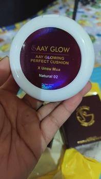 Product Review of AAY GLOWING PERFECT CUSHION Concealer Foundation Waterproof Wajah Liquid from i** 3