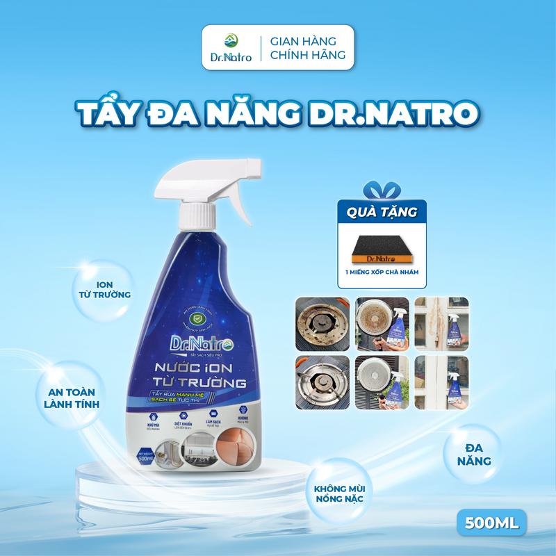 Siêu Tẩy Đa Năng Dr.Natro Làm Sạch Mọi Bề Mặt, Loại Bỏ Mùi Hôi, Khử Khuẩn 500ml