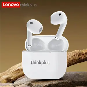 Lenovo thinkplus NEW TWS Bluetooth V5.0 Earphone Headphone Tahan Lama Suara Bass Dalam Stereo Dengan Kontrol Sentuh Earbud Olahraga
