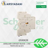 Gambar SCHNEIDER - GVAN20 - TeSys GV2 & GV3 -  auxiliary contact block 2 NO - Tipe Lama dari arsyadani.id Kota Administrasi Jakarta Pusat 2 Tokopedia