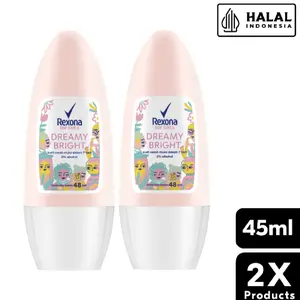 (Paket Isi 2) Rexona Roll On Deodorant 2x40ml