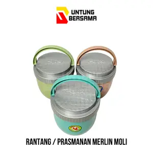[3 PCS] RANTANG PRASMANAN MERLIN / BERKATAN / WADAH HAJATAN / MERLIN / MOLISTAR + SAMIR. Paket isi 3