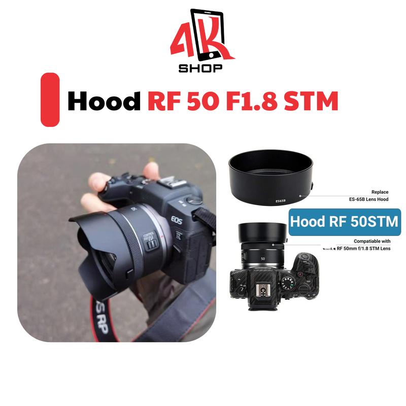 Loa che nắng Hood cho RF 50 F1.8STM ngàm RF ống kính máy ảnh