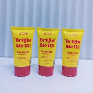 Scora Bright Me Up Sunscreen 30 gr Sunblock - Mencerahkan Melindungi UV wajah
