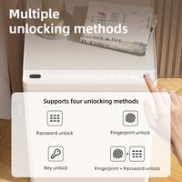 Gambar Deli Brankas Besi / Safe Box / Home Bedside Cabinet / Sidik Jari / Fingerprint / 40x38x56 ET606 dari Deli Brankas Official Store Kota Administrasi Jakarta Timur 4 Tokopedia
