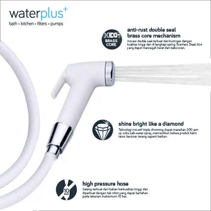 Kepala Jet Shower / Toilet Shower Bidet Waterplus SJS 011 2