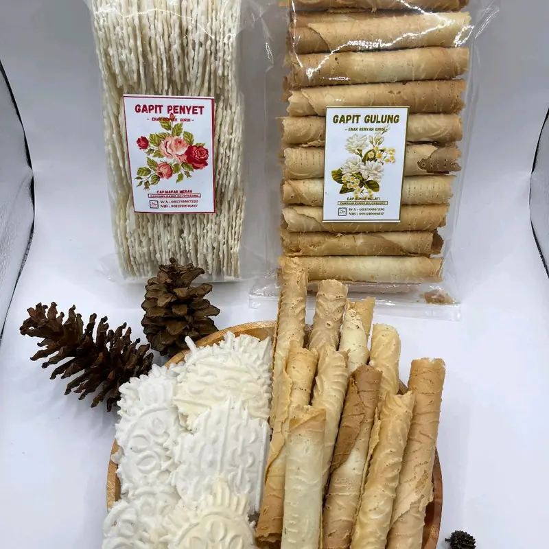 Gapit Ketan Asin Teplek - Makanan Ringan 1