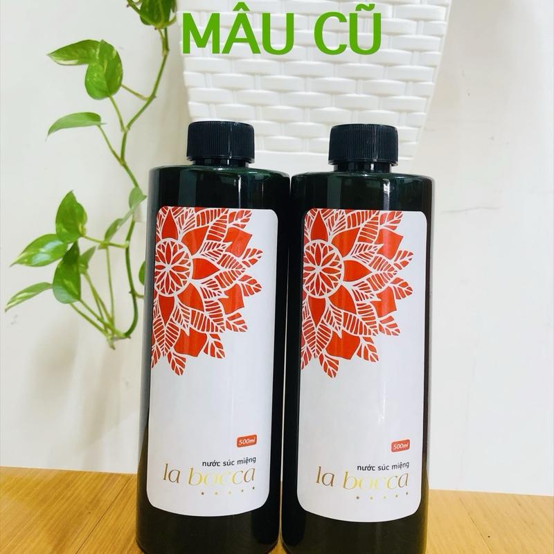 COMBO 2 [CHAI LỚN 500ml] Thảo dược răng miệng- mua x2 combo quà tăng 1 chai xịt thơm miệng thảo dược -  Nước Súc Miệng