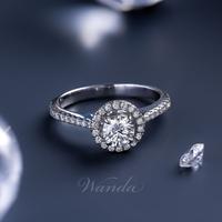 Gambar Cincin Berlian Wanda - Maryam - Ring - Round 0.20 carat dari Wanda House Of Jewels Kota Administrasi Jakarta Pusat 5 Tokopedia