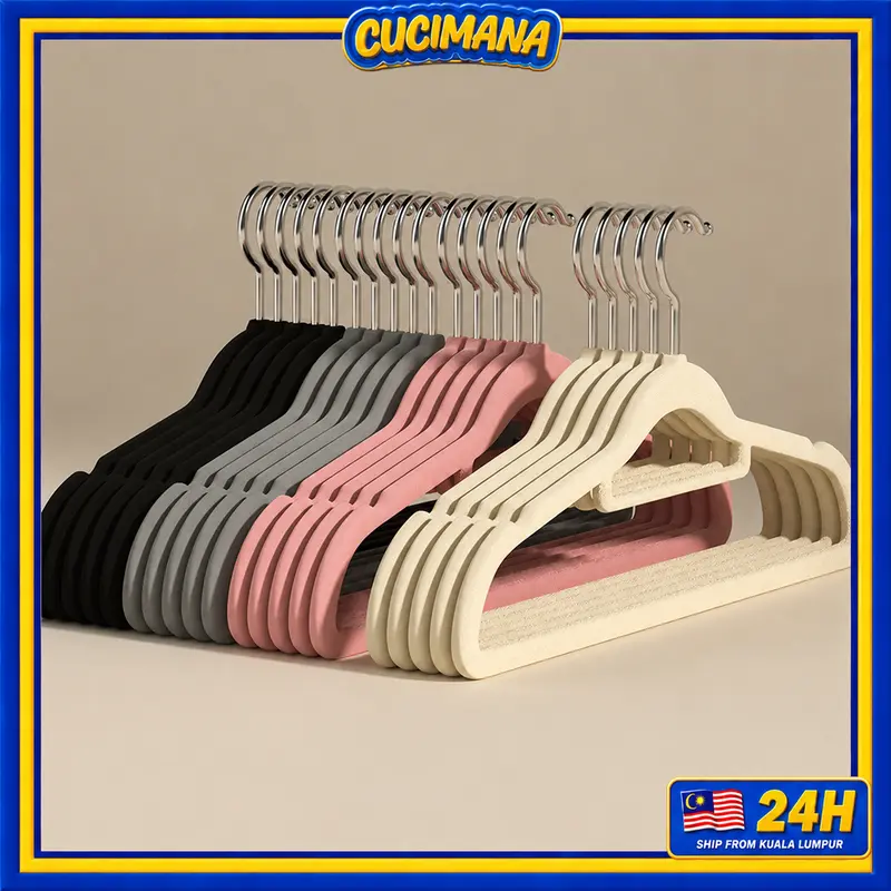 Cucimana Velvet Hangers
