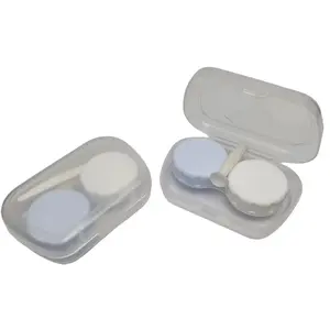 kotak lensa kontak berwarna Tempat Lensa Kontak Estetik Softlens Case Karakter Lucu beautylens Contact Lens Pinset