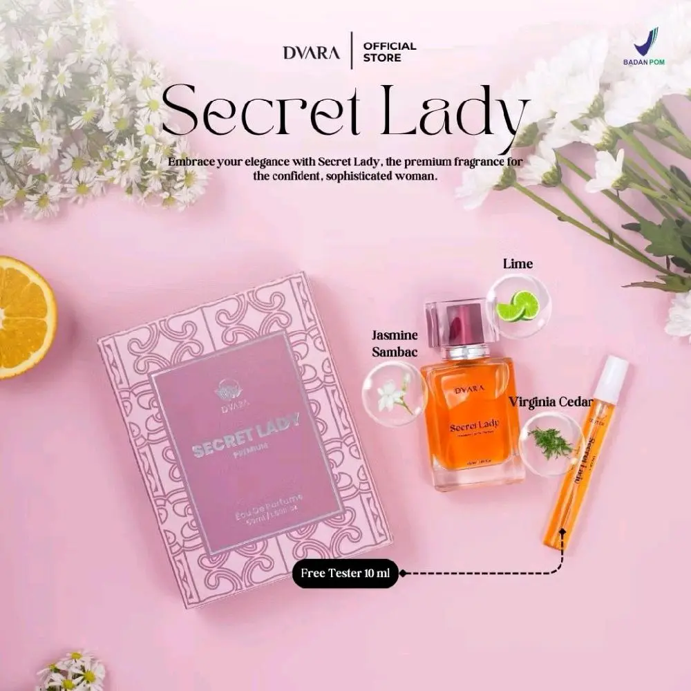 DVARA PREMIUM SERIES 50ml parfum wangi tahan lama formula premium box mewah elegant perfume cowok cewek